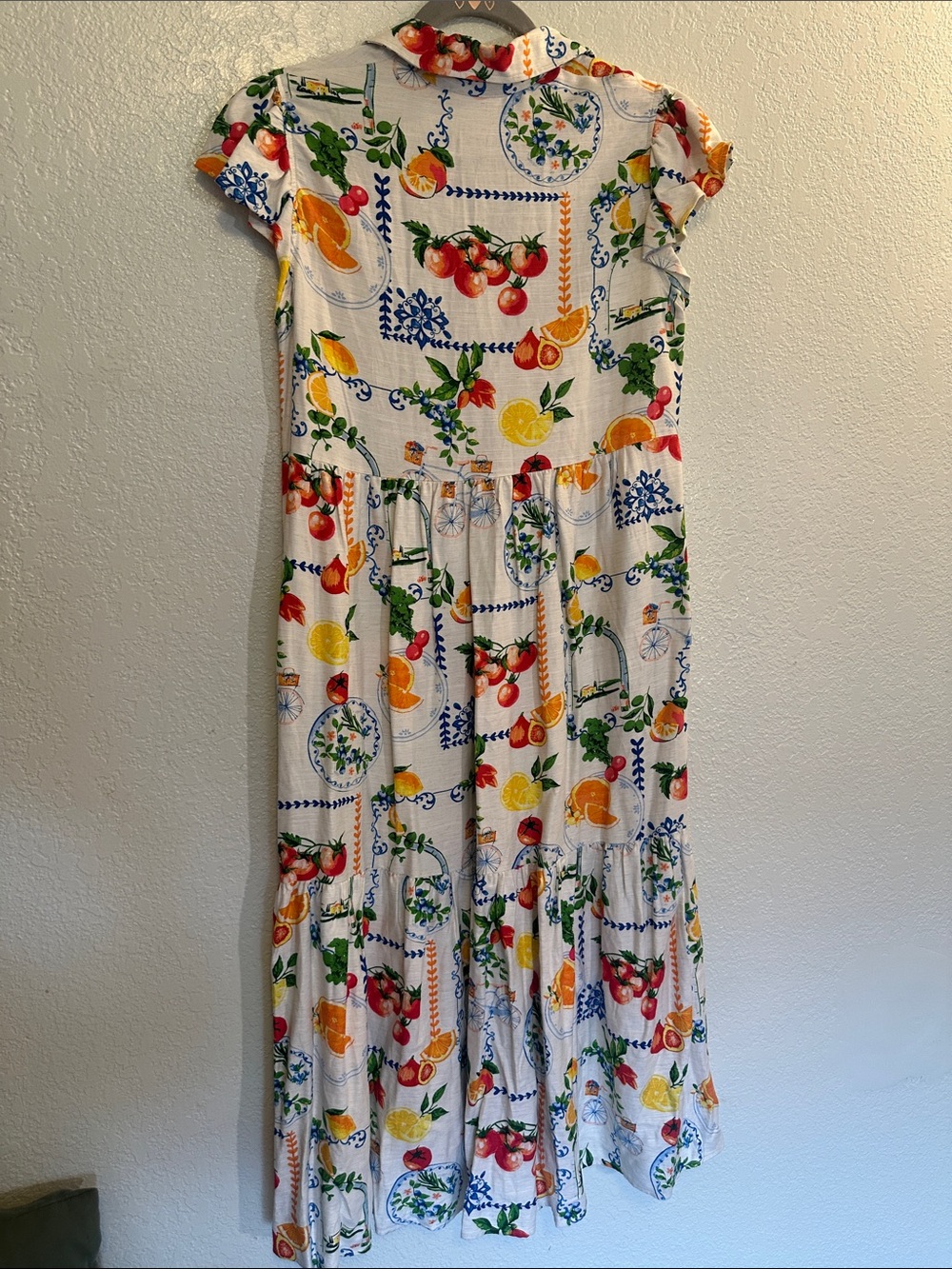 Jane Delancey White Mediterrenean Print Women’s Dress NWOT S - Picture 5 of 5